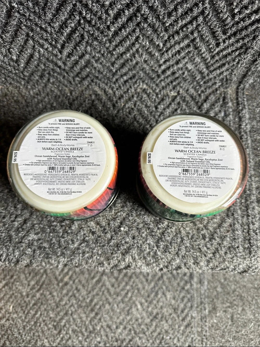 Bath & Body Works Warm Ocean Breeze 3 Wick Candle